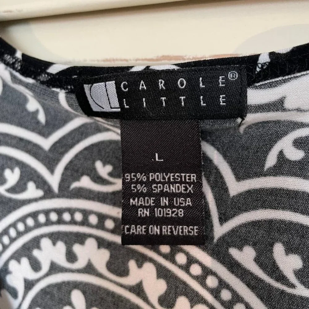 Carole Little Blouse Women's L - Picture 7 of 7